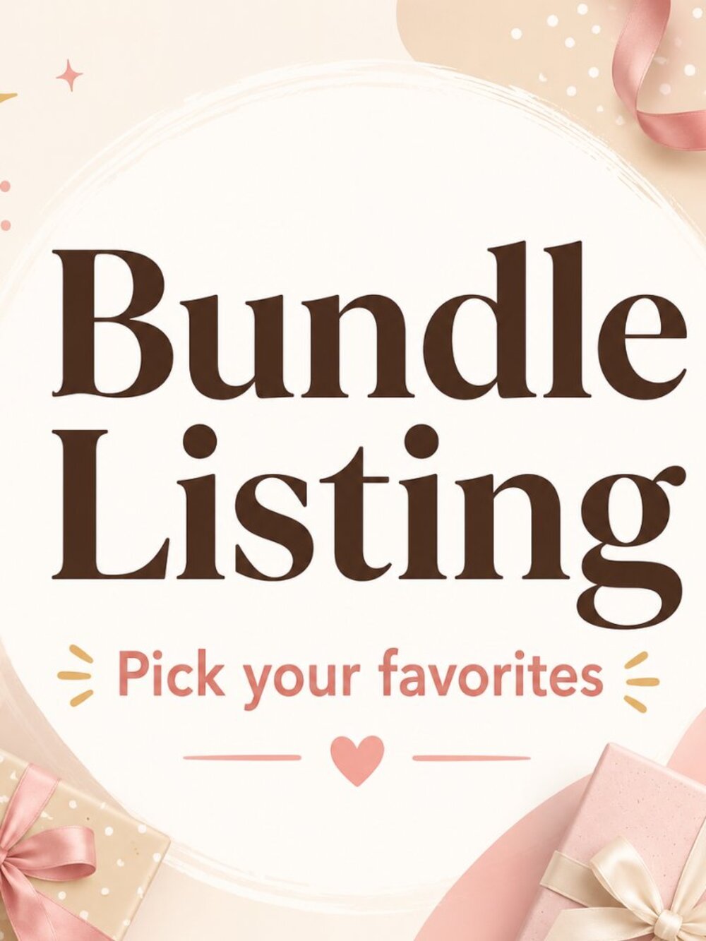 Bundle listing for cdlucich